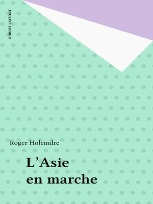 cover image of L'Asie en marche